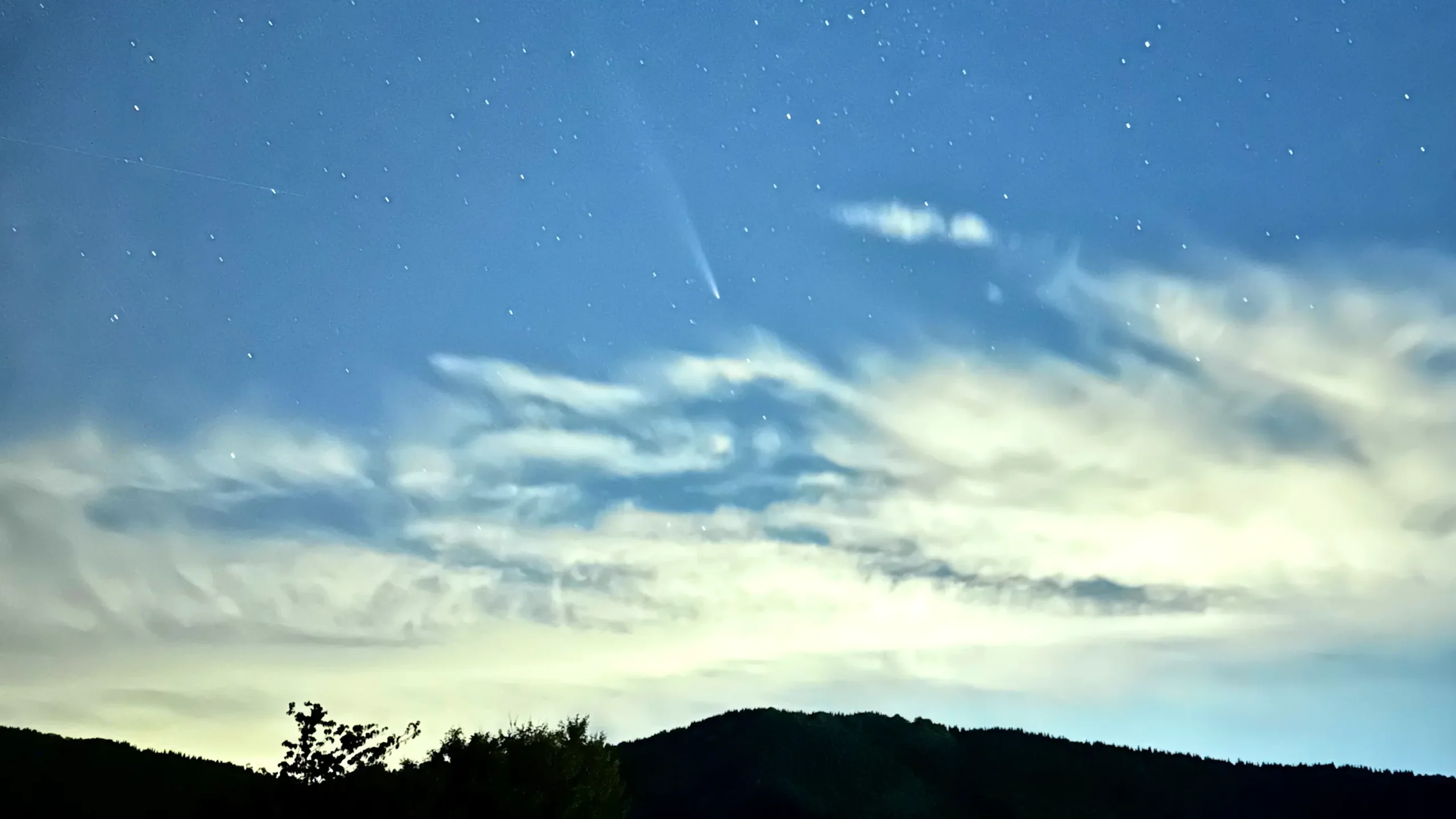 2024年最大の天体ショー！「紫金山・アトラス彗星」を見ることができました！