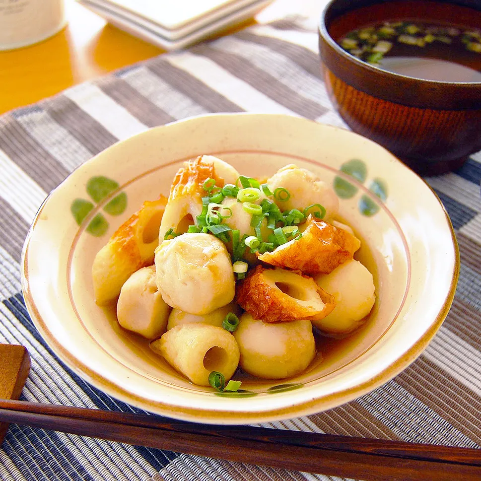 里芋とちくわの煮物